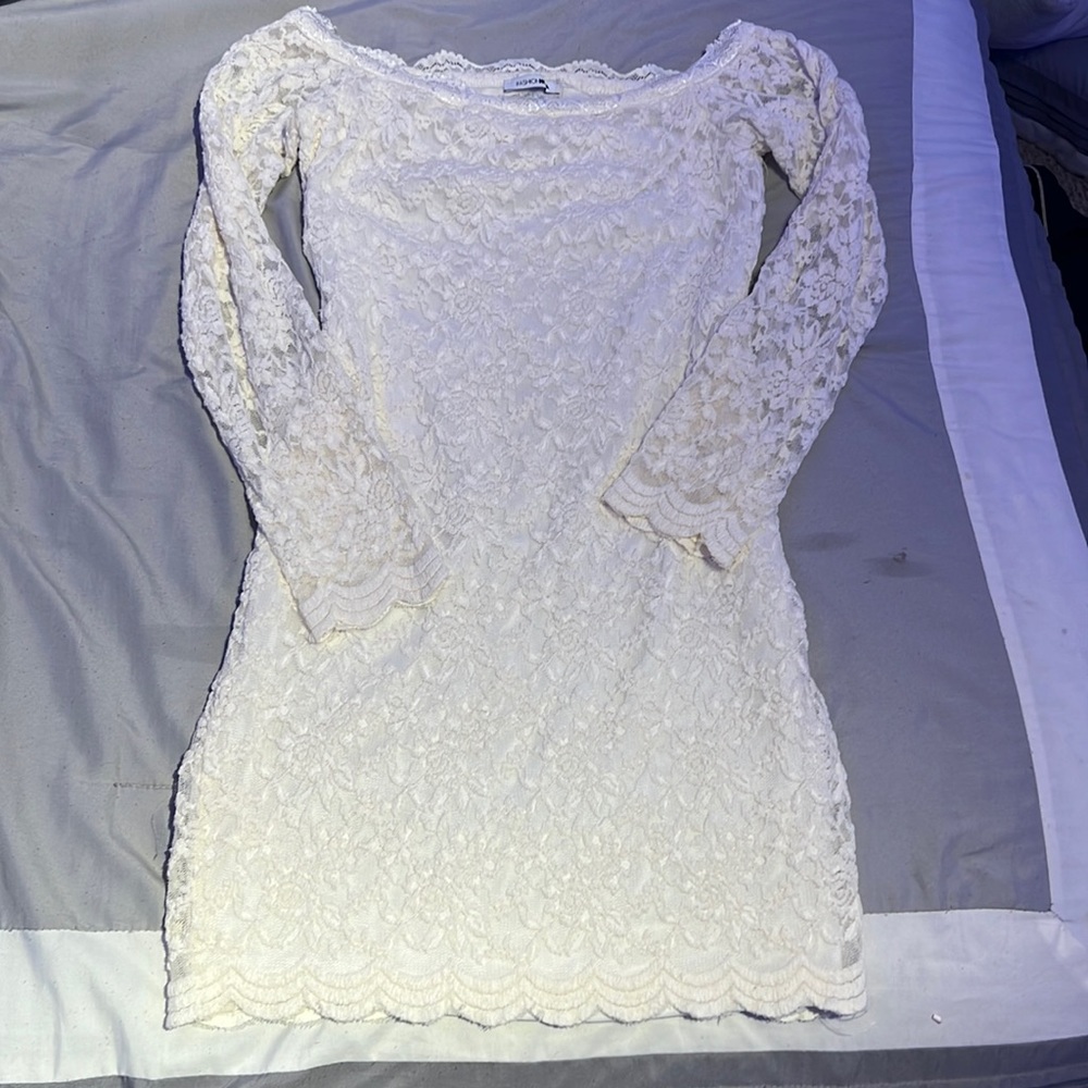 White Lace Dress